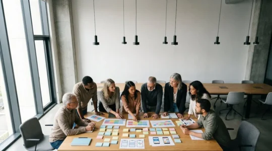 Stratégie de croissance organique sur les réseaux sociaux avec engagement communautaire