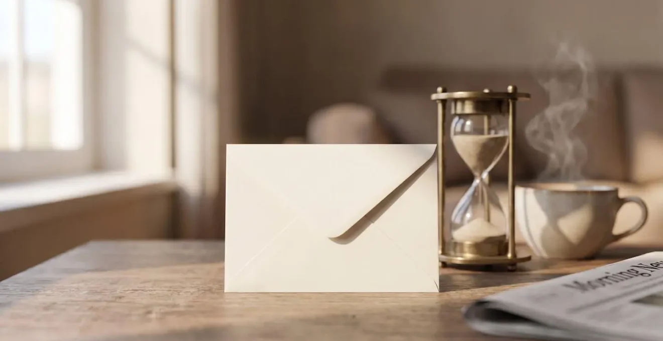 Concept visuel illustrant l'engagement et l'anticipation autour d'une newsletter attendue chaque semaine